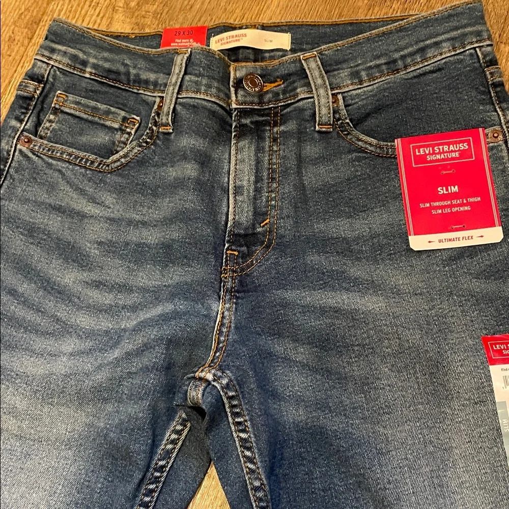 Levi's Signature Slim Ultimate Flex Jeans - Classic Blue  29 X‎ 30